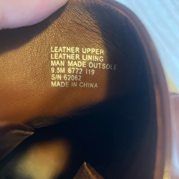 TORY BURCH- brown leather boots! 🤩👢Womens Size 9.5. Rare style! - Picture 9 of 9